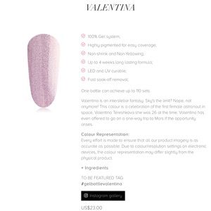 The Gel Bottle Valentina Gel Polish